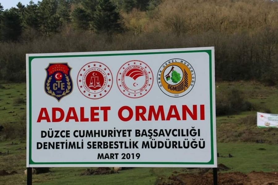 Adalet Ormanına Destek