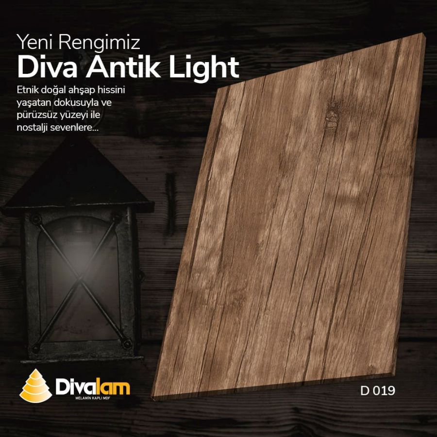 Yeni Rengimiz Diva Antik Light!