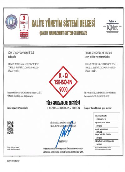 ISO 9001 Kalite Yönetim